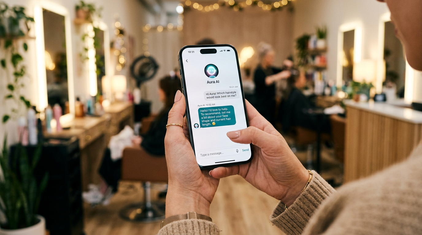 Chat assistant on mobile phone